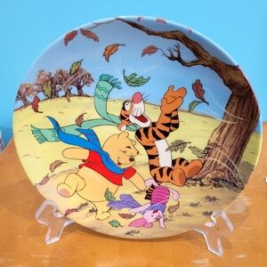 Bradford Exchange, "A Blustery Day is Best with Friends" Collectors Plate